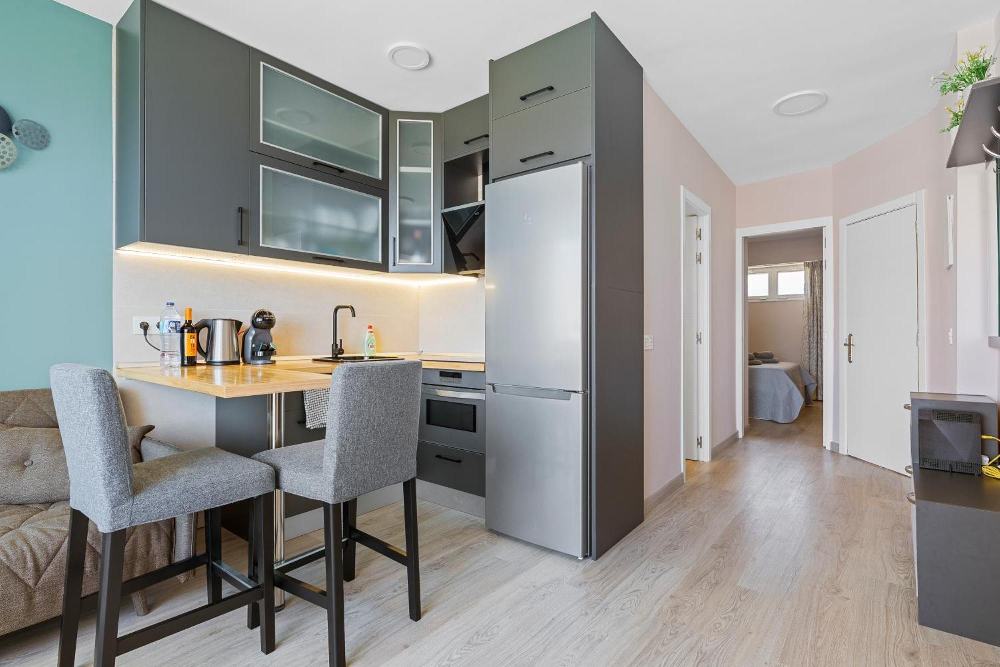 Arenas Negras Playa La Arena, Newly Renovated Apartment ปัวร์โตเดซานตีอาโก ภายนอก รูปภาพ